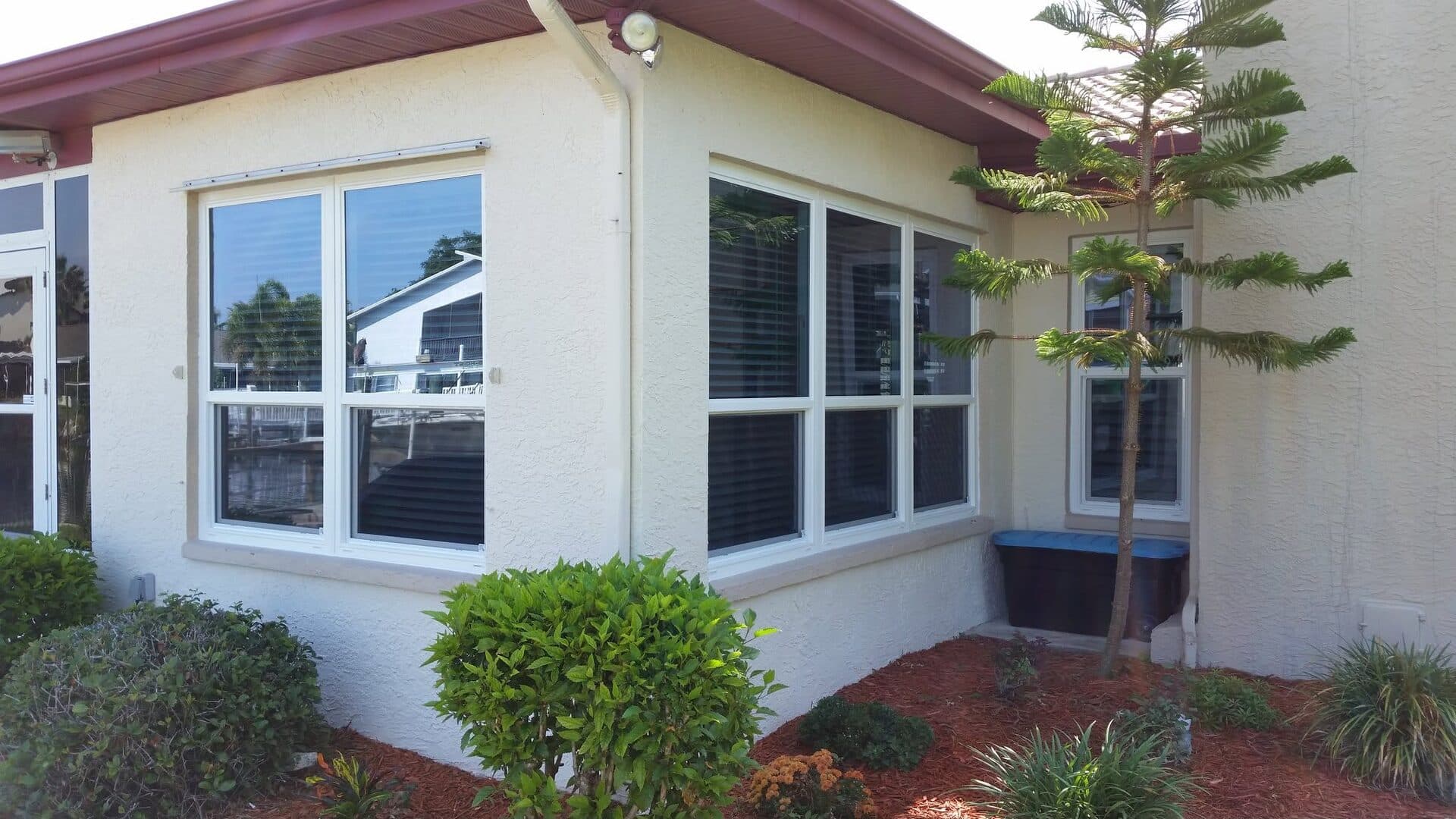 Completed window and door project by Terk's Aluminum